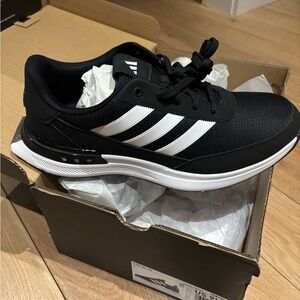 Adidas Golf S2G Spikeless Men's Black and White Shoes, 9.5